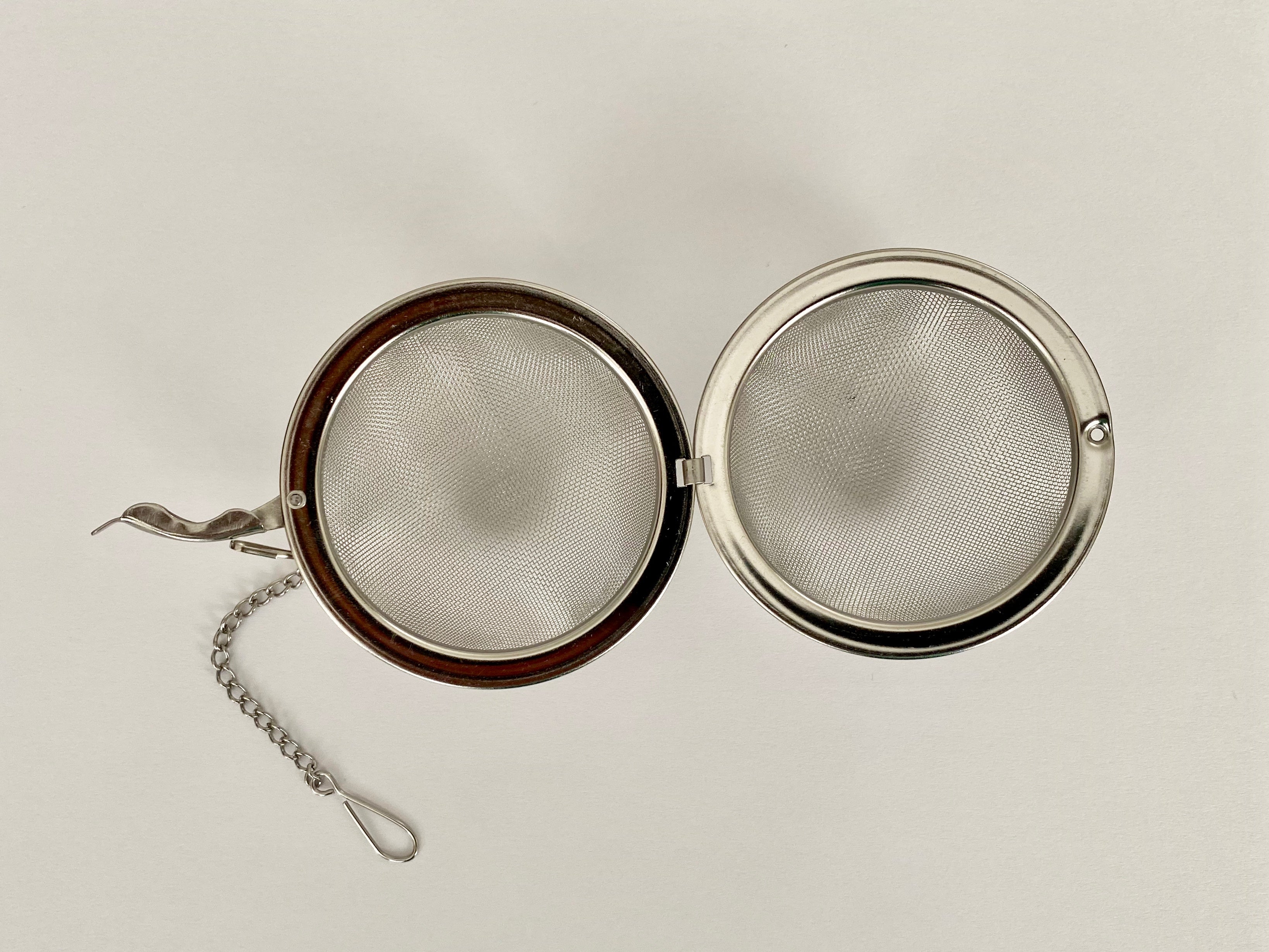 Tea Ball - Stainless Steel Loose Tea Strainer with chain