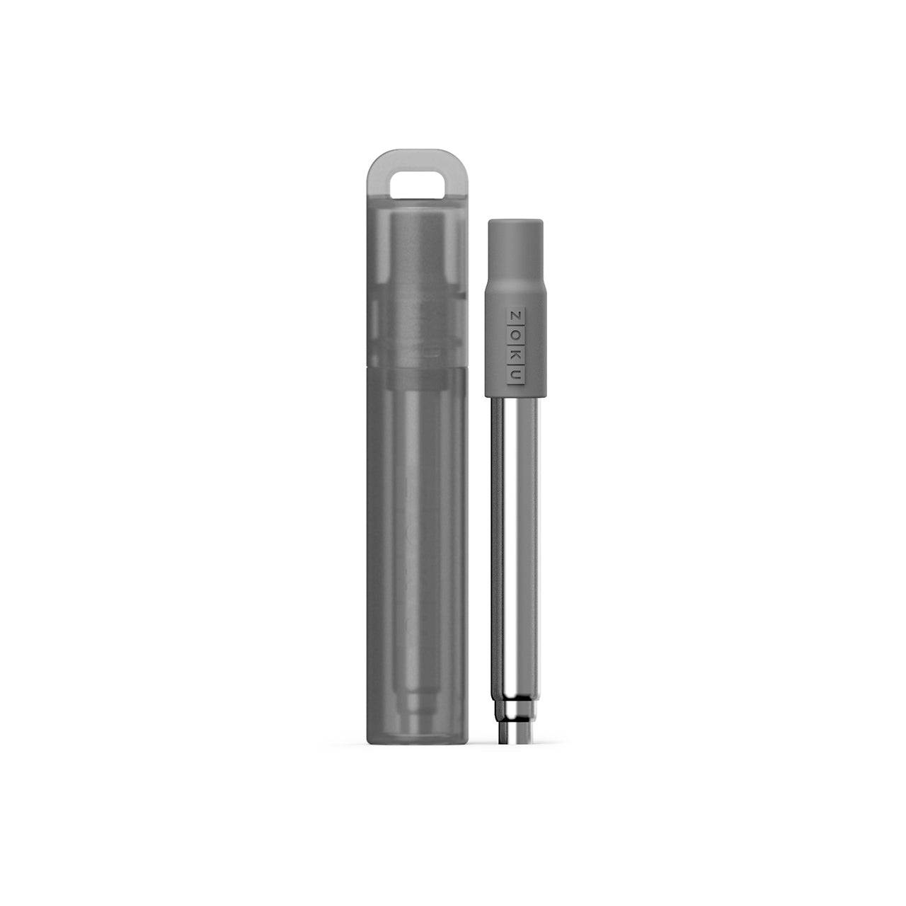 Zoku Pocket Straw - Charcoal